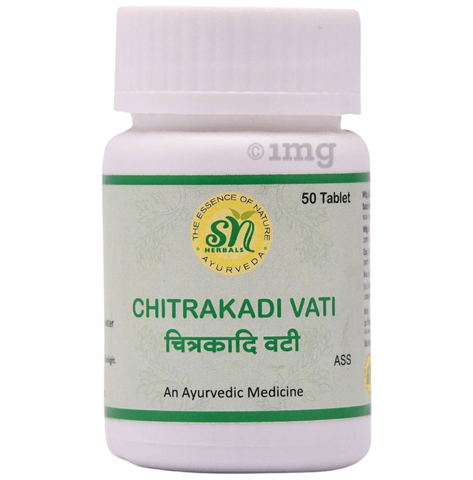 SN Herbals Chitrakadi Vati Tablet