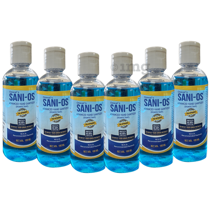 Oswals Sani-OS Advanced Hand Sanitizer (100ml)