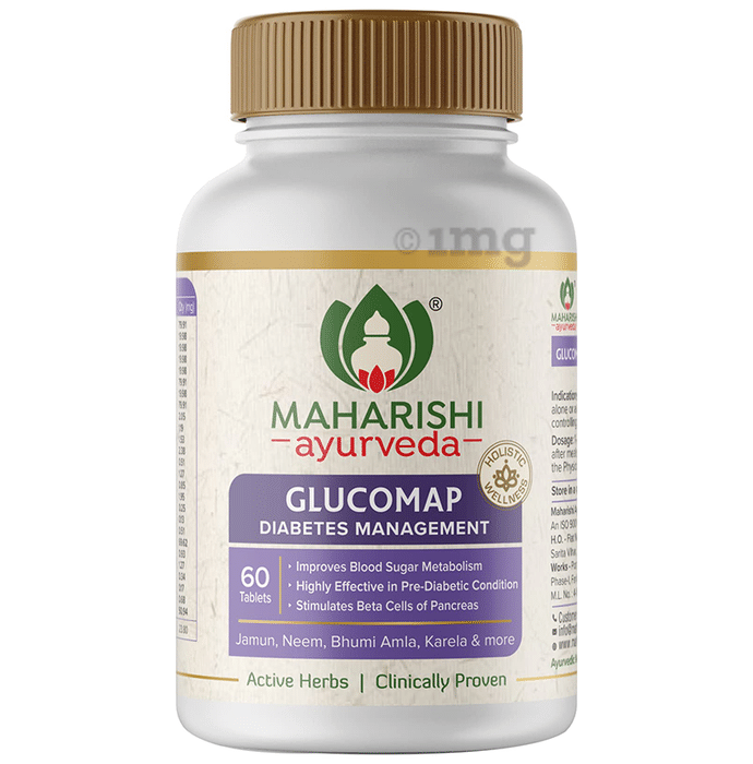 Maharishi Ayurveda Glucomap Tablet | For Blood Sugar Management
