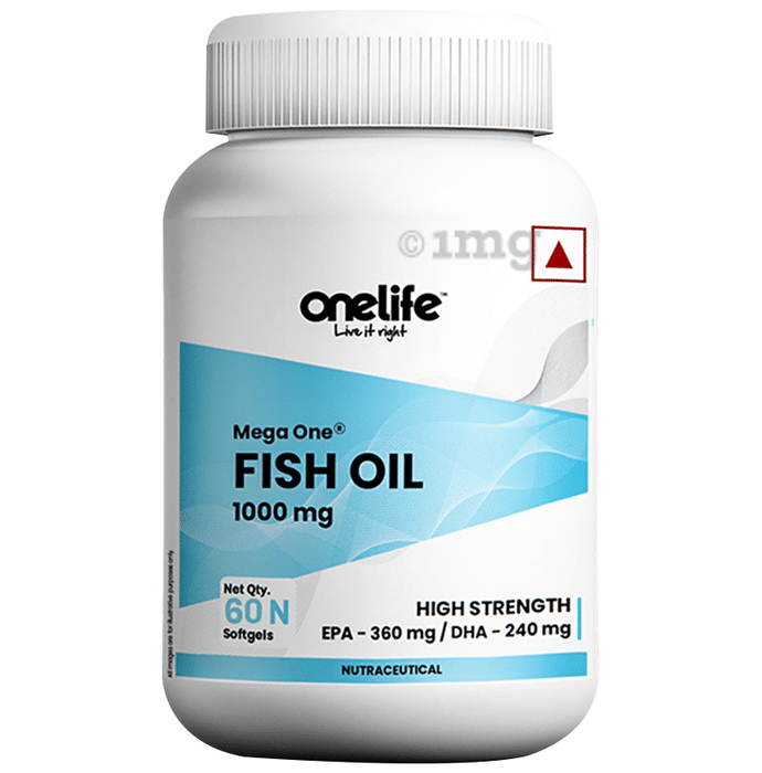 OneLife Mega One Fish Oil Softgels