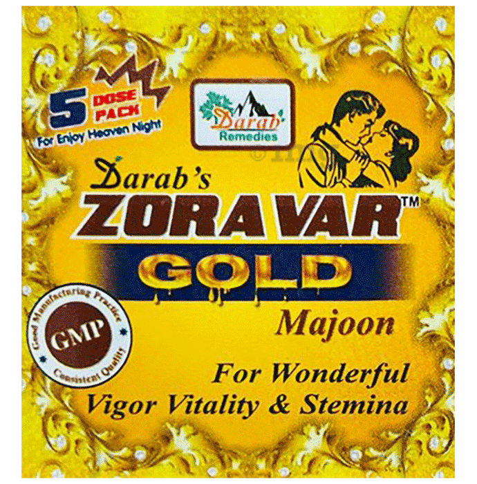Darab Remedies Zoravar Gold Majoon