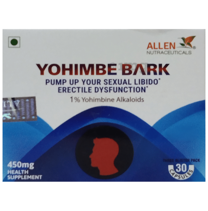 Allen Nutraceutical Yohimbe Bark Vegetarian Capsule
