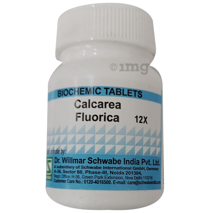 Dr Willmar Schwabe India Calcarea Fluorica Biochemic Tablet 12X