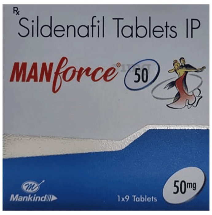Manforce 50mg Tablet 9s