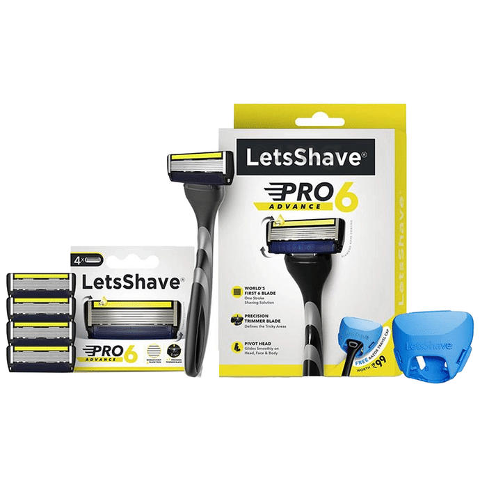 LetsShave  Pro 6 Advance Face & Body Shaving Kit