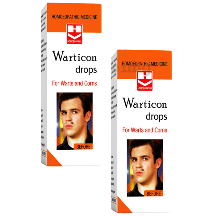 Homeopaths Warticon Drop (30ml Each)