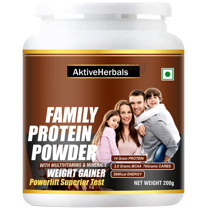 Aktive Herbals Family Protein Powder with Multivitamins & Minerals