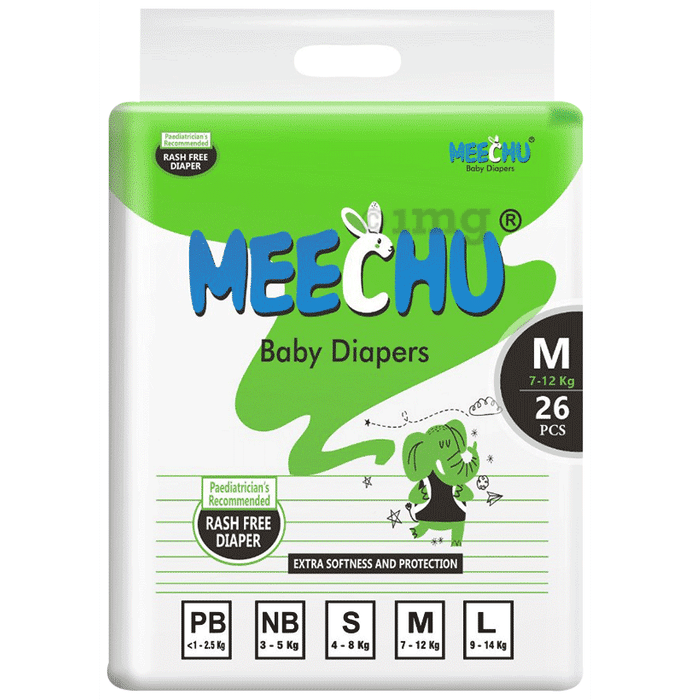 Meechu Baby Diaper Medium