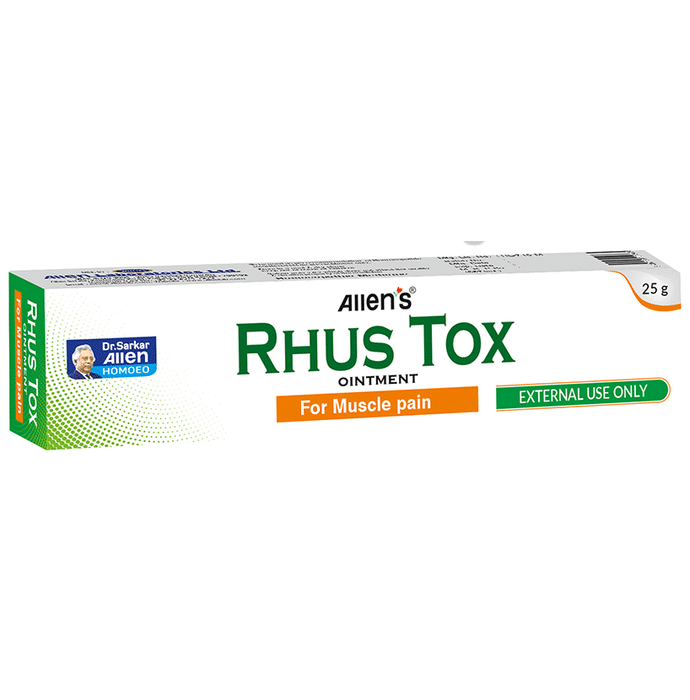 Allen Laboratories Rhus Tox Ointment (25gm Each)