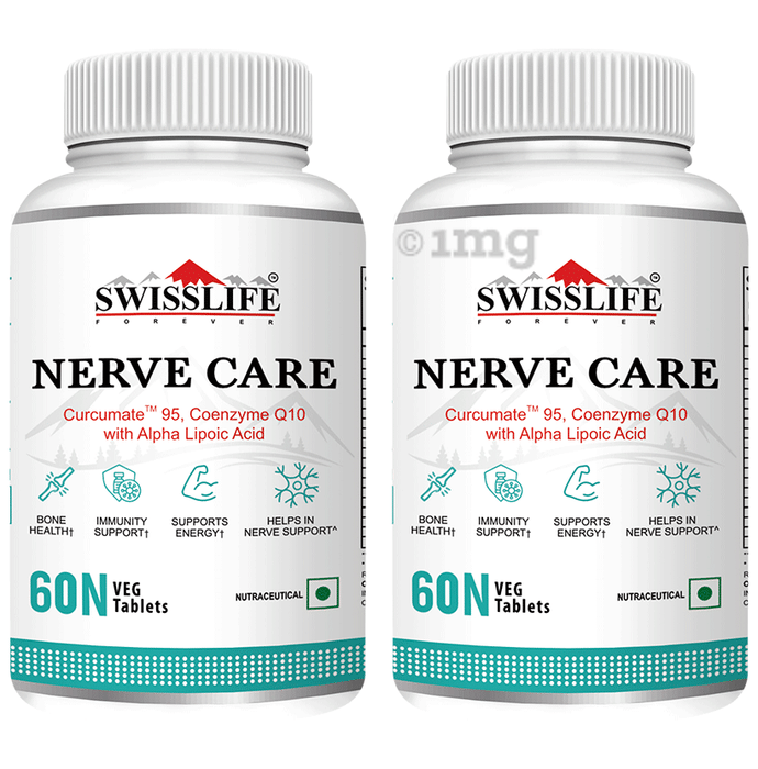 SWISSLIFE FOREVER Nerve Care Veg Tablets (60 Each)