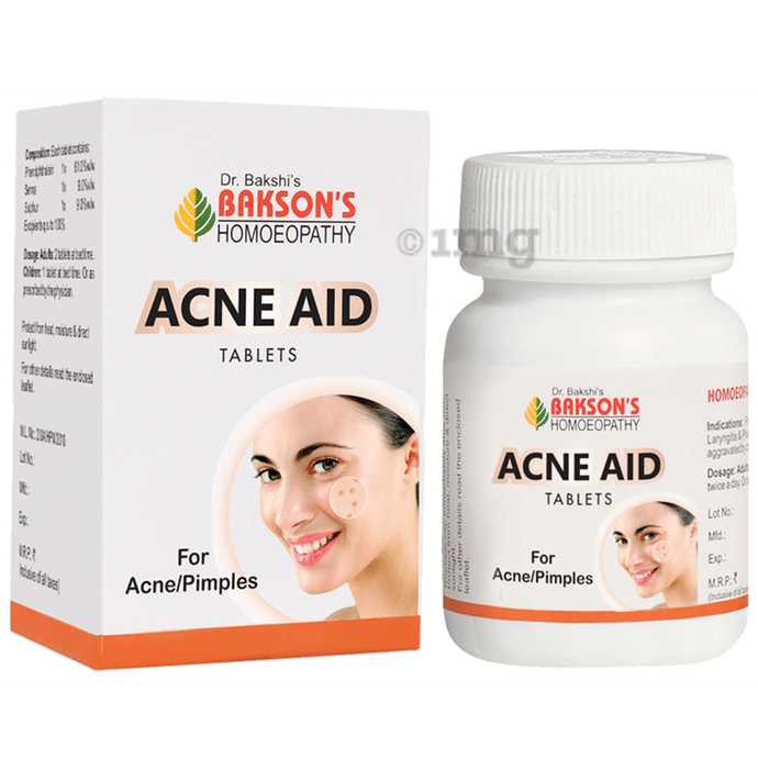 Bakson's Homeopathy Acne Aid Tablet