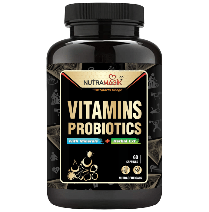 Nutramagik Vitamins Probiotics with Minerals + Herbal Extract Capsule