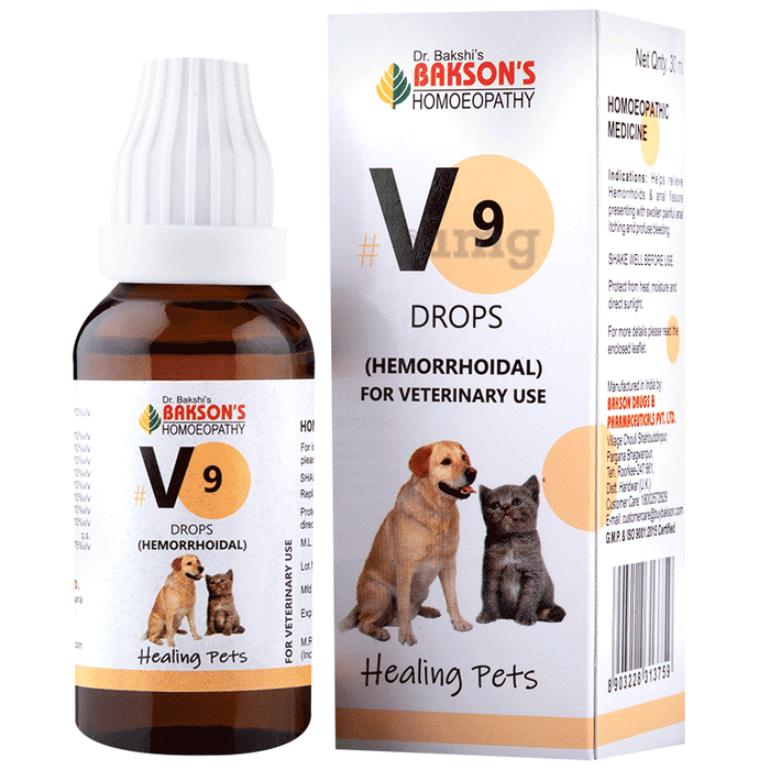 Bakson's Homeopathy V9 Hemorrhoidal Drop