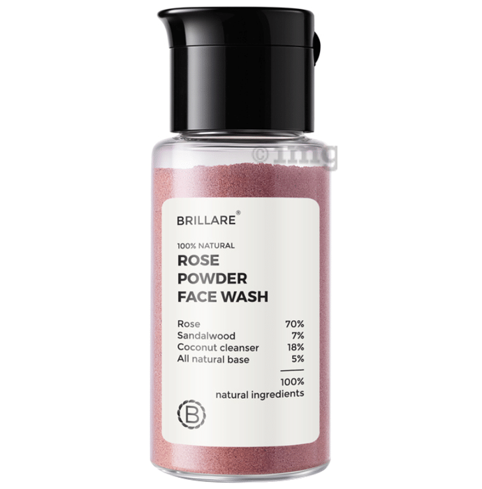 Brillare Rose Powder Face Wash