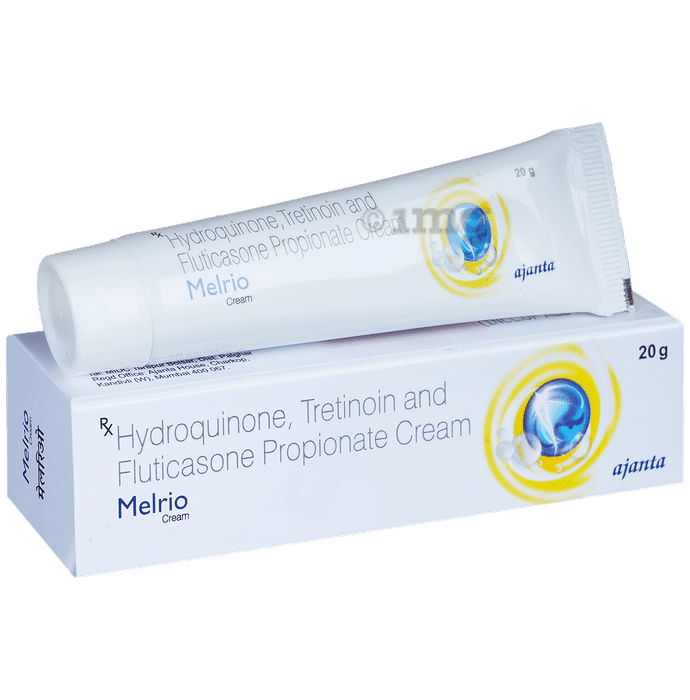 Melrio Cream with Hydroquinone, Tretinoin and Fluticasone Propionate