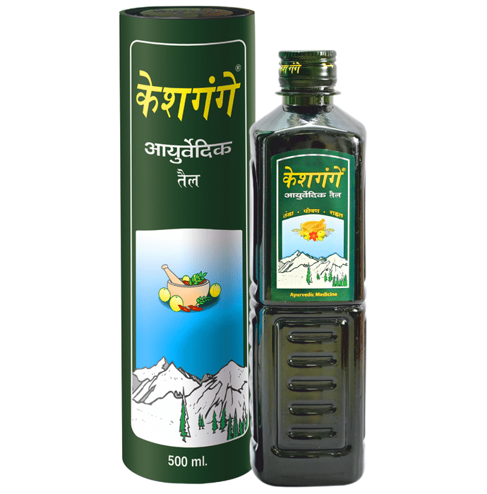 Him Herbal Kesh Gange Ayurvedic Cool Oil