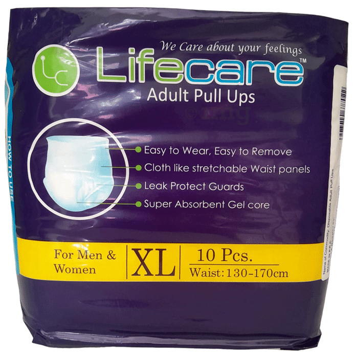 Lifecare Adult Pull Ups (10 Each) XL