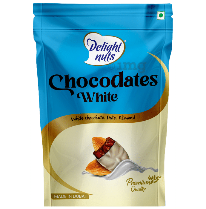 Delight Nuts Chocodates White Chocolate