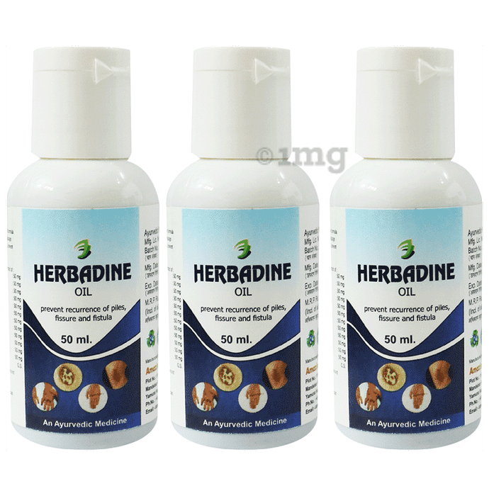 Dr.Bhargav’s Herbadine Oil (50ml Each)