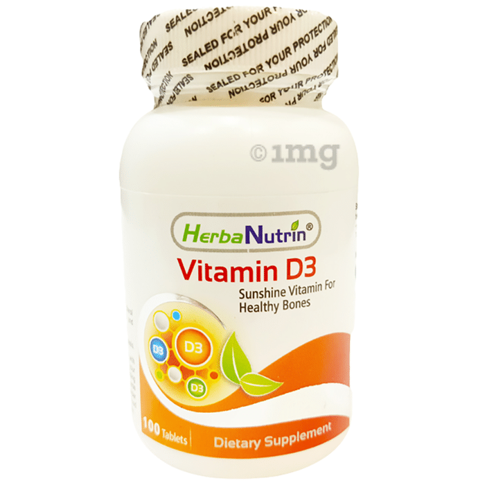 HerbaNutrin Vitamin D3 Tablet