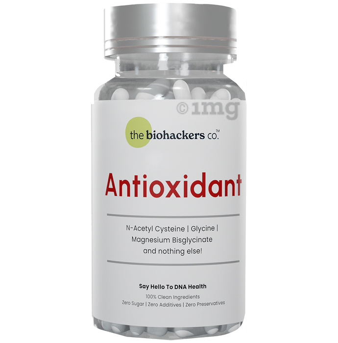 The biohackers Co. Antioxidant Support | NAC, Glycine & Magnesium Capsule