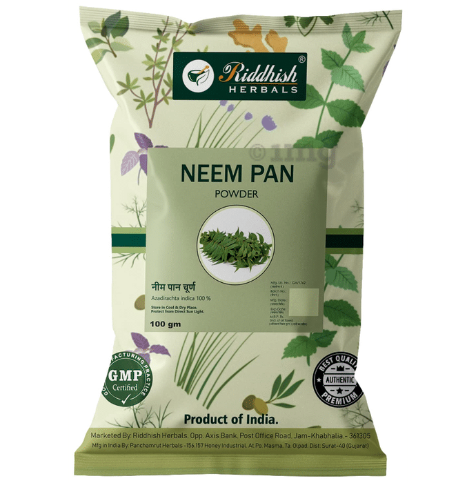 Riddhish Herbals Neem Pan Powder (100 gm Each)