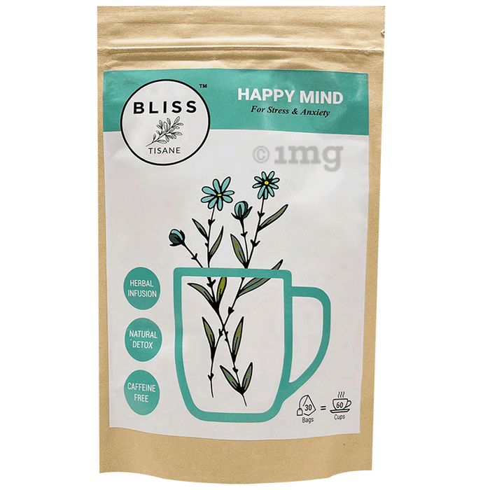 Bliss Tisane Herbal Tea for Stress and Anxiety (2gm Each)