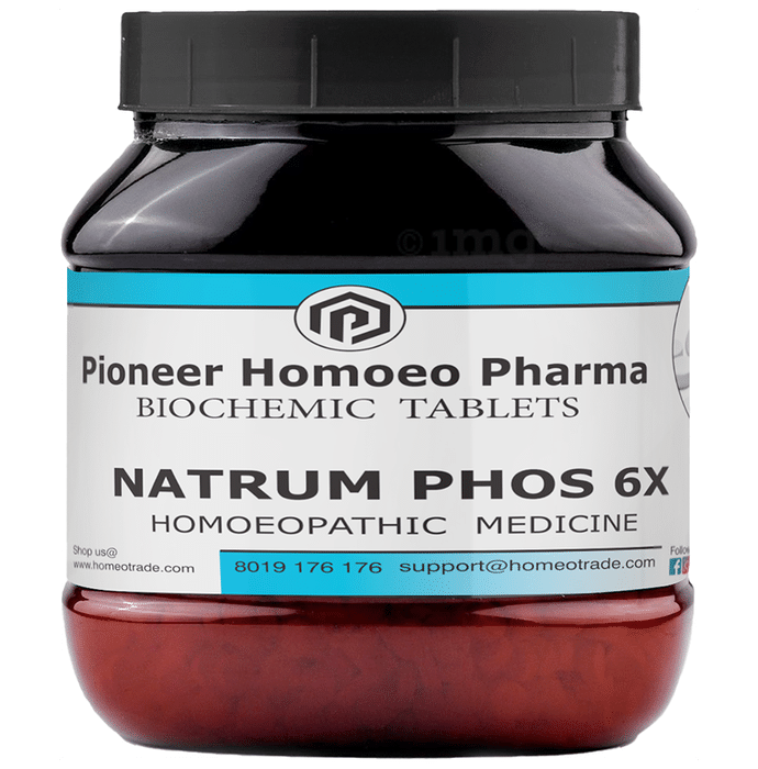 Pioneer Pharma Natrum Phos 6X Biochemic Tablet
