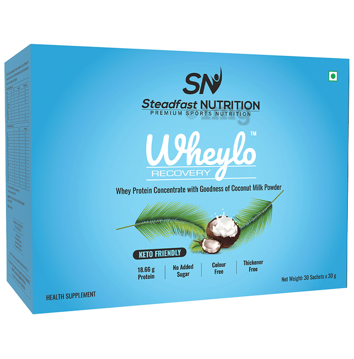 Steadfast Nutrition Wheylo Recovery Sachet (30gm Each)