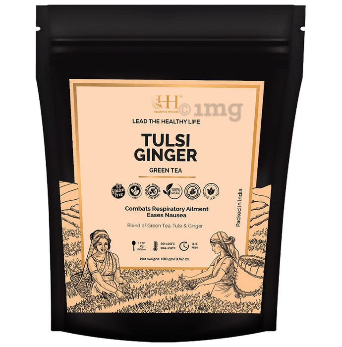 Healthy & Hygiene Tulsi Ginger Green Tea