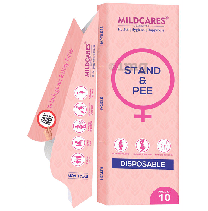 Mildcares Disposable Stand & Pee for Women