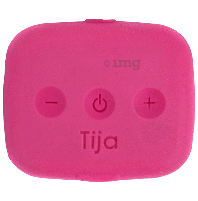 Tija Period Pain Relief Wearable Device with Hydrogel Pads Pink