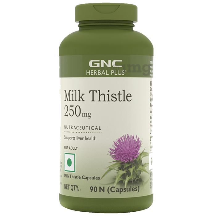 GNC Herbal Plus Milk Thistle 250mg Capsule