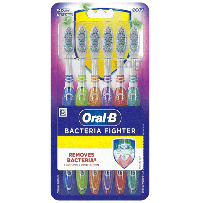 Oral-B Cavity Defense Bacteria Fighter Toothbrush