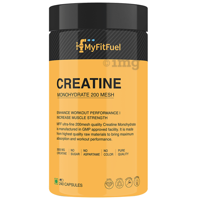 MyFitFuel Creatine Monohydrate 200 Mesh Capsule