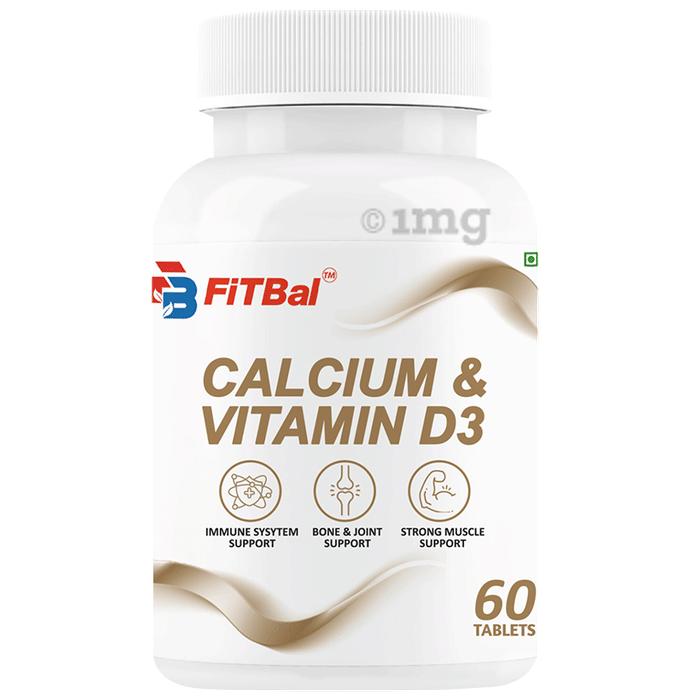 Fitbal Calcium & Vitamin D3 Tablet