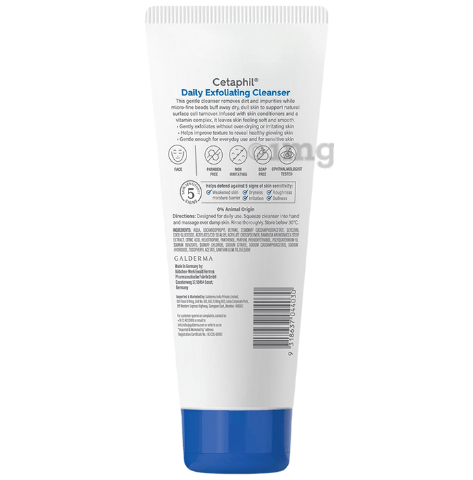 Exfoliating cleanser hotsell