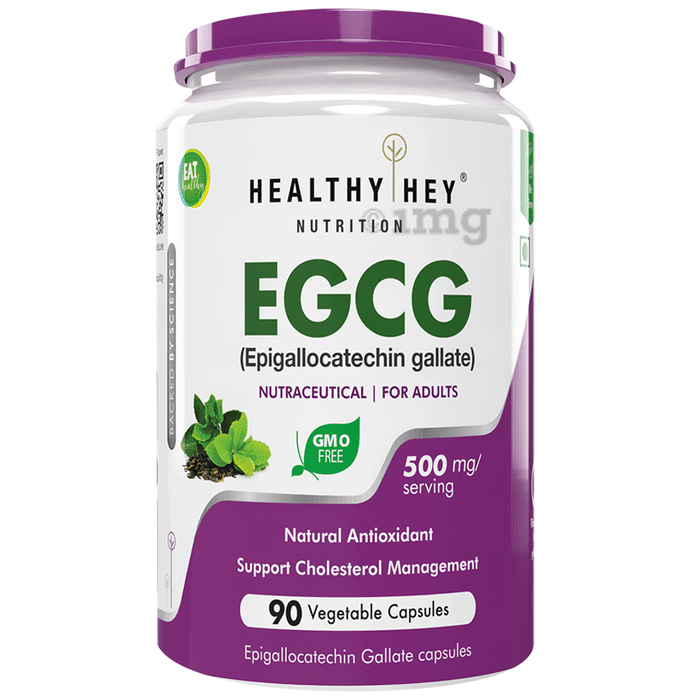 HealthyHey Nutrition EGCG (Epigallocatechin Gallate) Vegetable Capsule