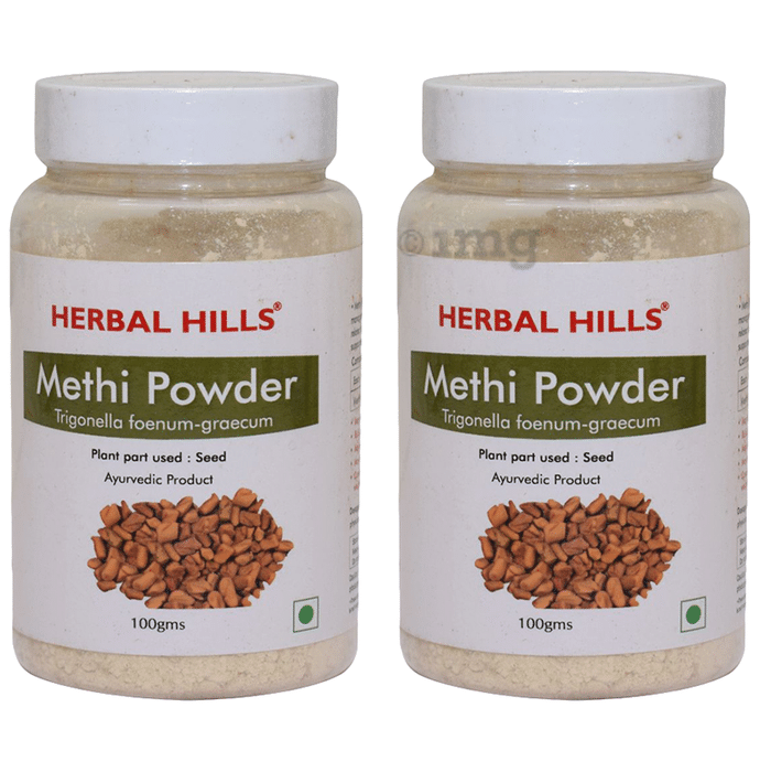 Herbal Hills Methi Seed Powder Pack of 2