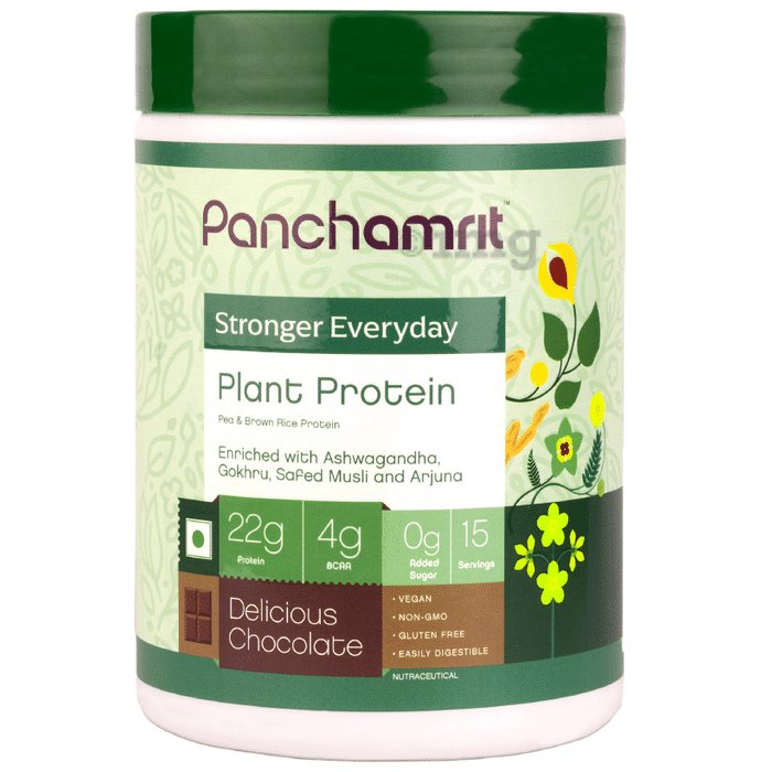 Panchamrit Plant Protein Powder Delicious Chocolate