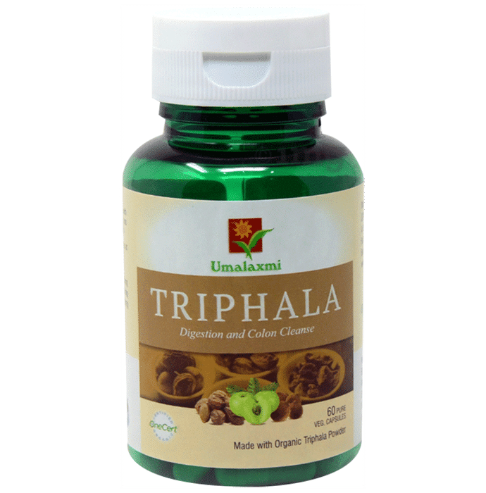 Umalaxmi Organics Triphala Veg Capsules