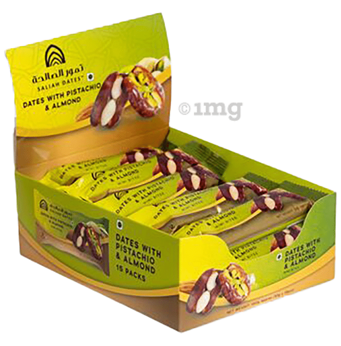 Saliah Dates with Pistachio & Almond