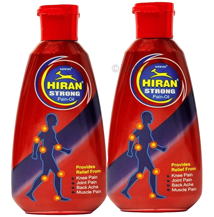 Ashwini Hiran Strong Pain-Oil (80ml Each)