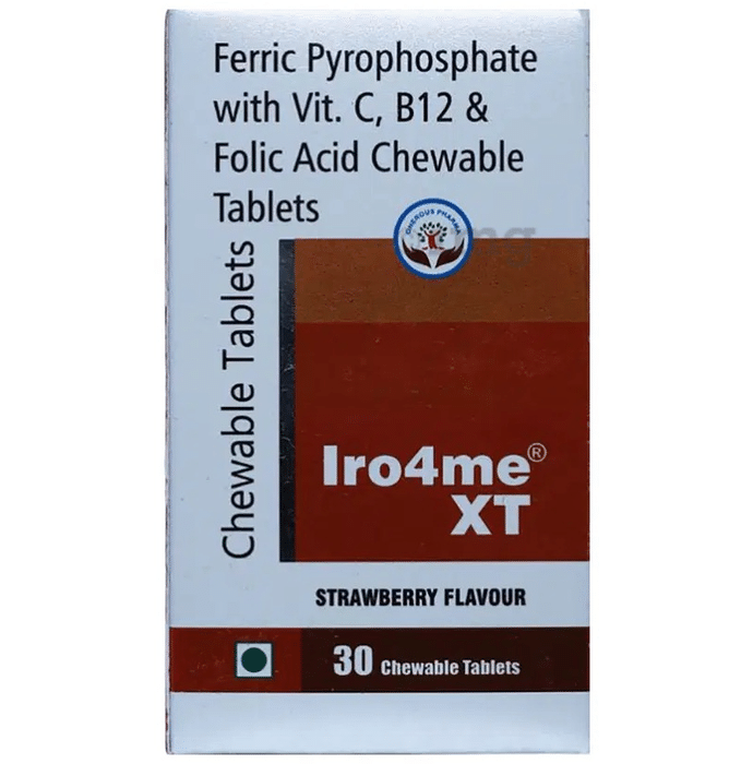 Iro4me XT Chewable Tablet Strawberry