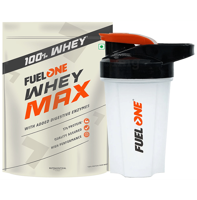 Fuel One Whey Protein Max Powder Mango with 500ml Shaker