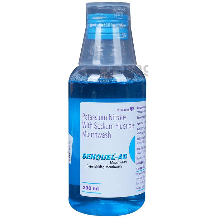 Senquel-AD Desensitising Mouthwash with Potassium Nitrate & Sodium Fluoride