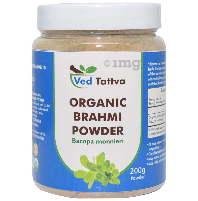 Ved Tattva Organic Brahmi Bacopa Monnieri Powder