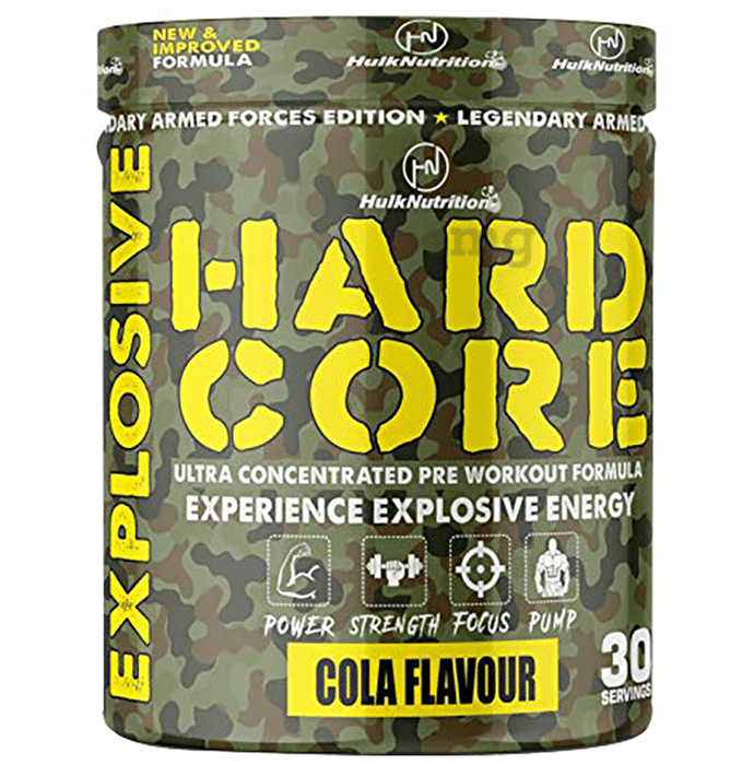 Hulk Nutrition Hard Core Powder Cola
