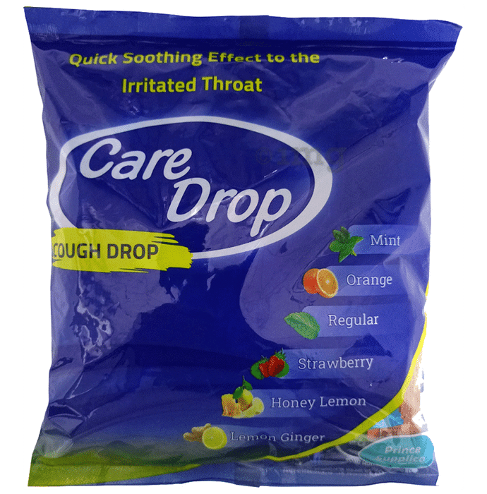 Care Drop Cough Drop Lozenges (100 Each) Assorted
