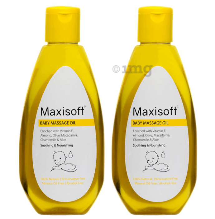 Maxisoft Baby Massage Oil (100ml Each)